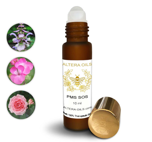 essential oil blend for PMS premenstrual syndrome