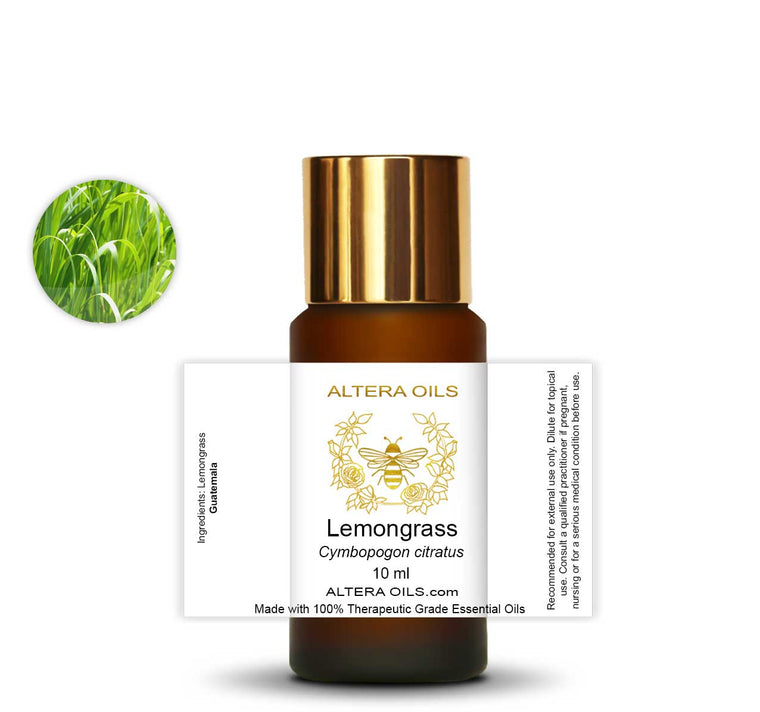 Organic lemongrass essential oil