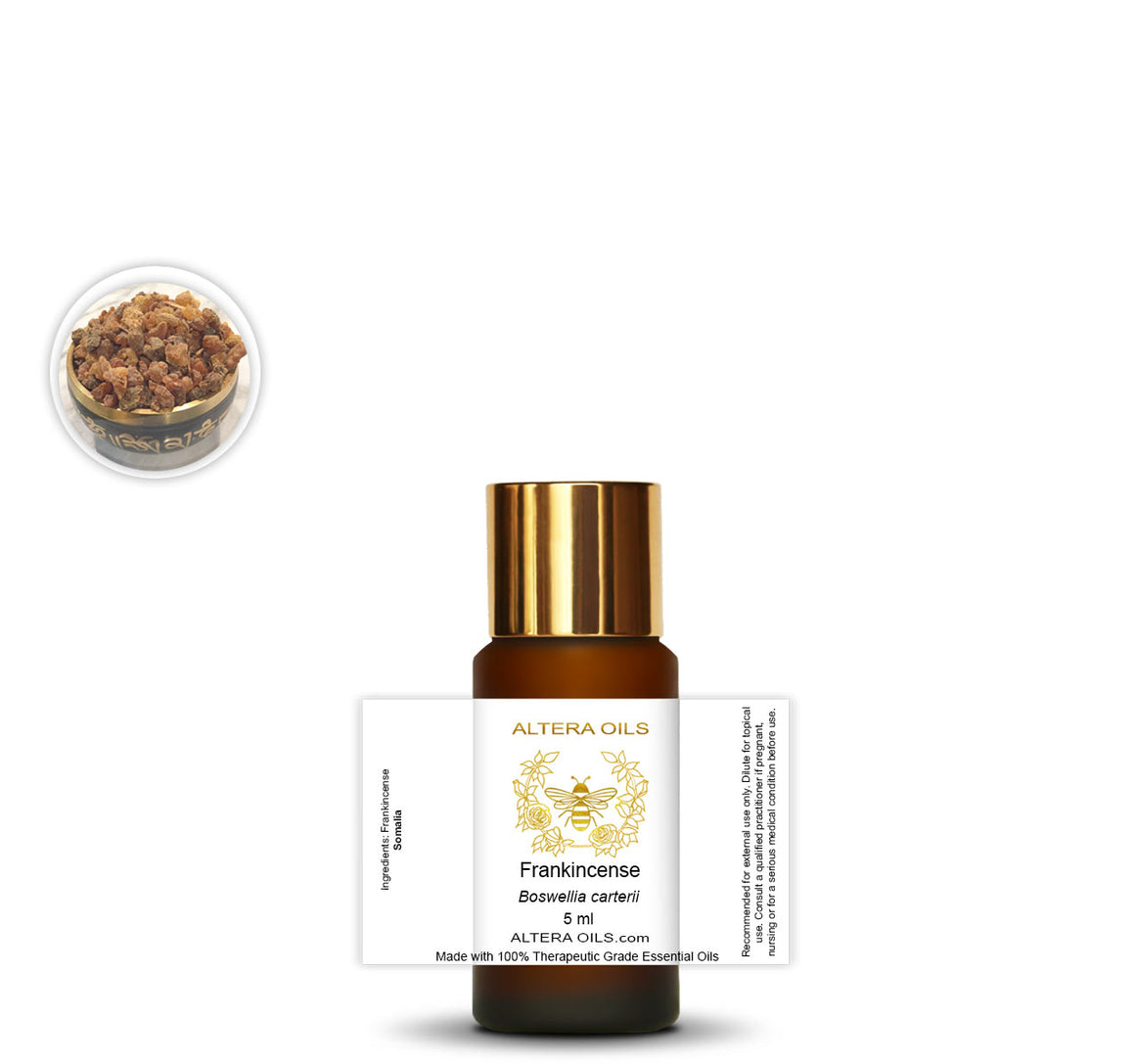 Organic frankincense essential oil