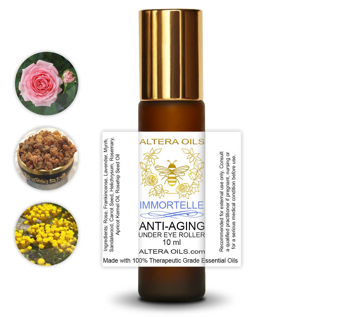essential oil blend for wrinkles and eye bags